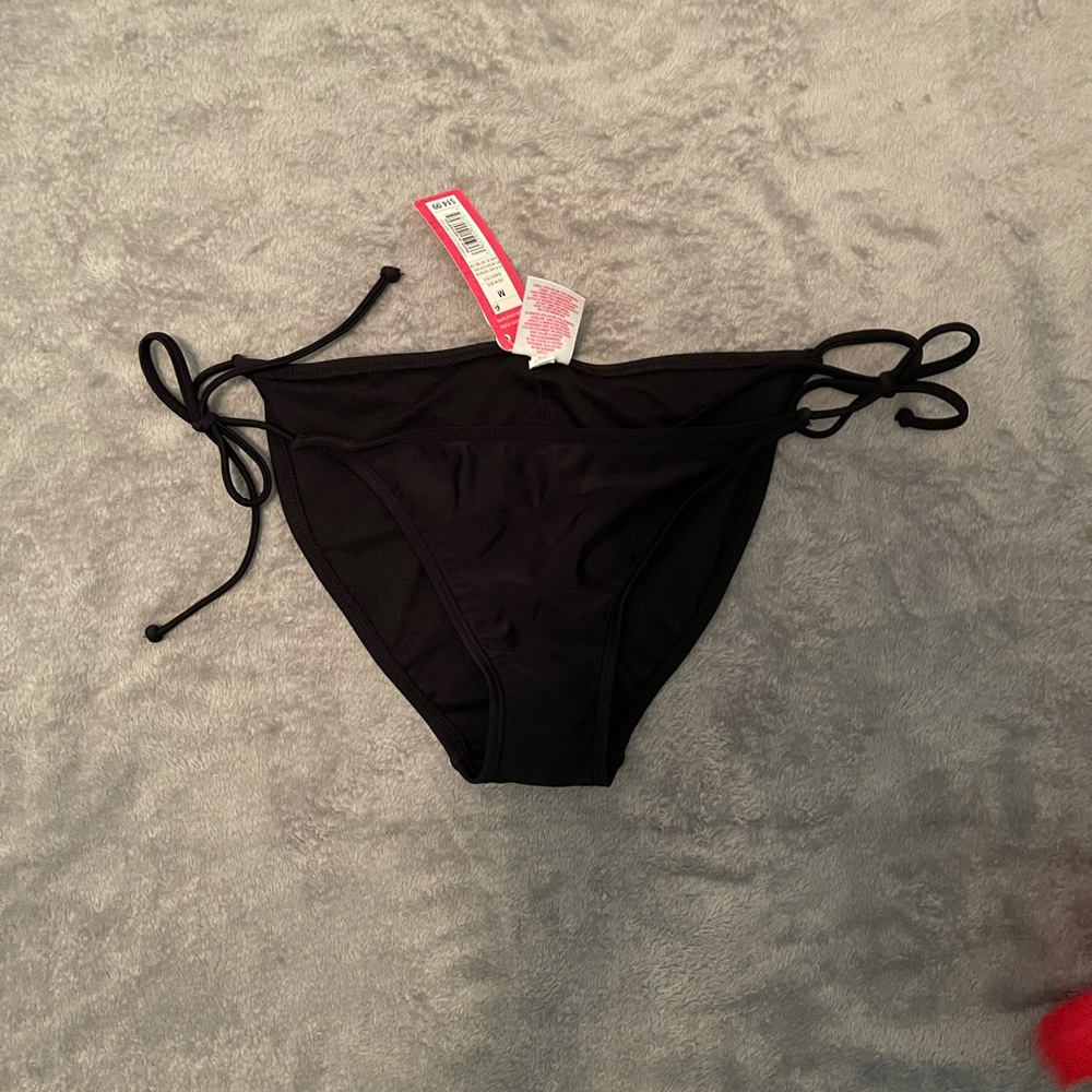 NWT Black bikini bottoms